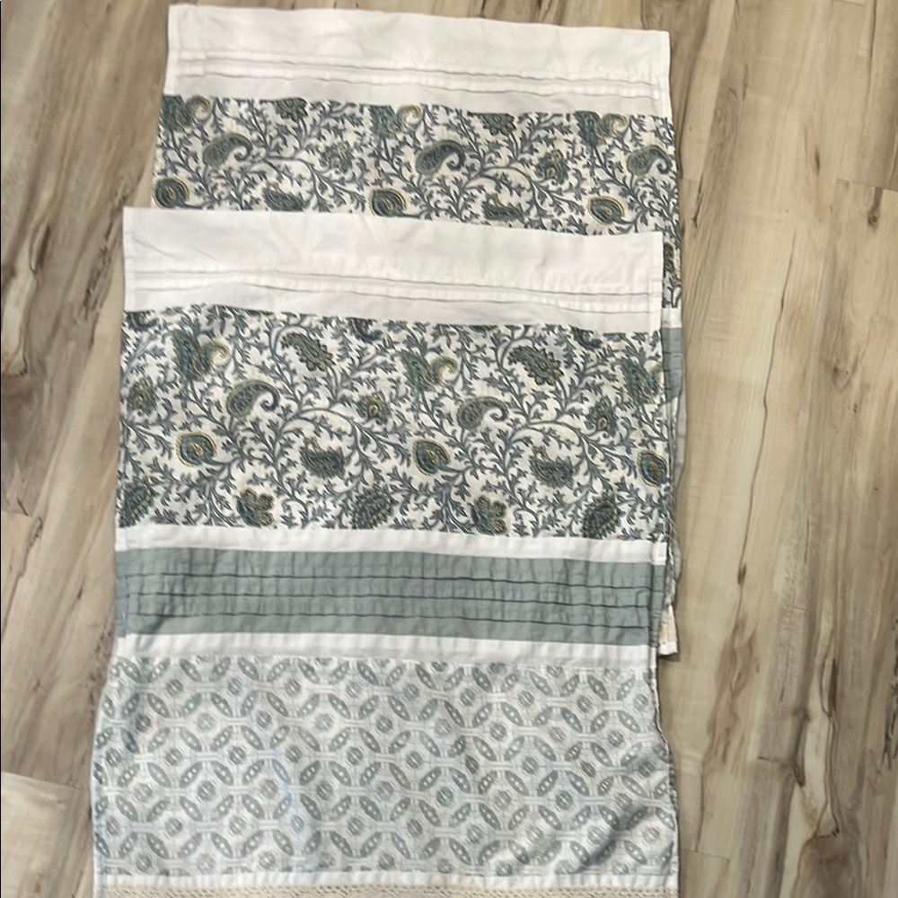 Madison Park Vanessa Cotton Lined Curtains Pair